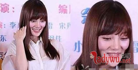 李小璐整容前奇丑照片图,李小璐整容是不是失败了