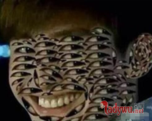 张翰眼睛密集图