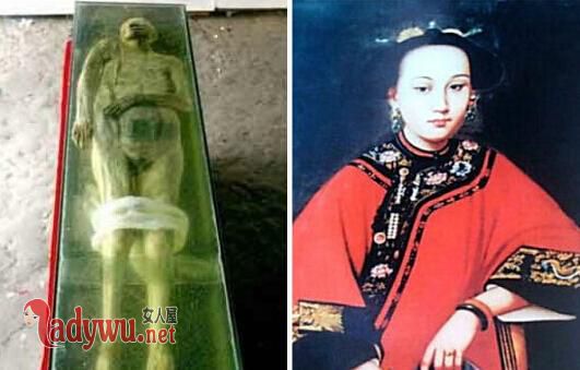 清朝不腐女尸是真的吗