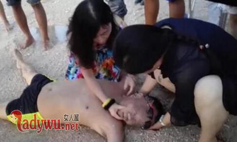 女医生旅途中救人