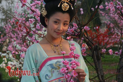 马苏扮杨贵妃惊艳