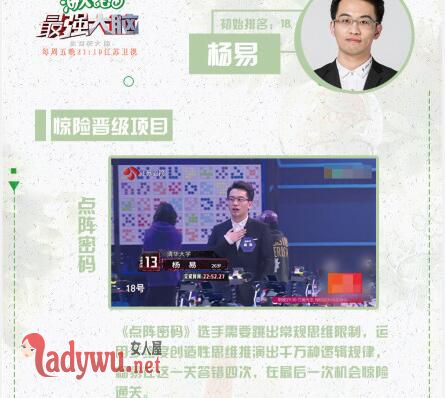 最强大脑杨易刘宇谁赢了