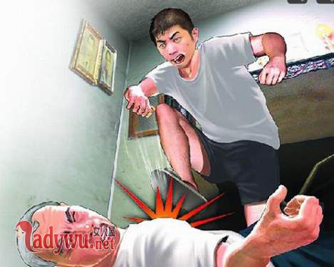 精神病男子砍双亲