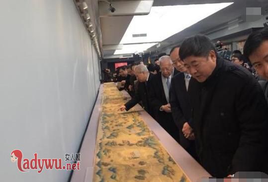 丝路山水图什么来路作者是仇英吗