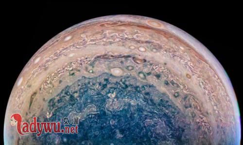 木星南极美图公布