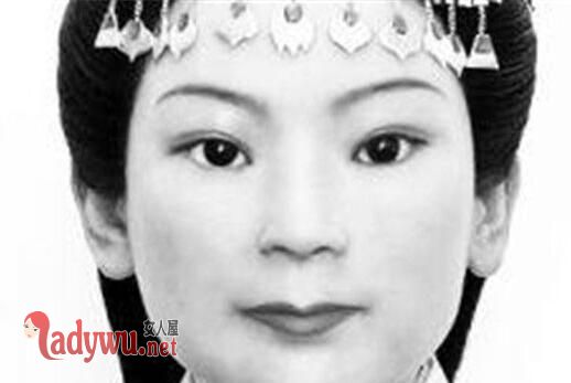 貂蝉古尸容貌复原图