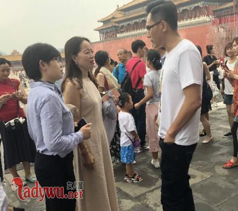网友故宫偶遇刘烨
