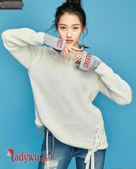 关晓彤同款私服青春靓丽