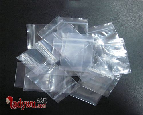 新型塑料袋溶于水