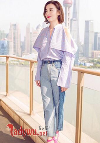 女衬衫怎么搭配更赏心悦目