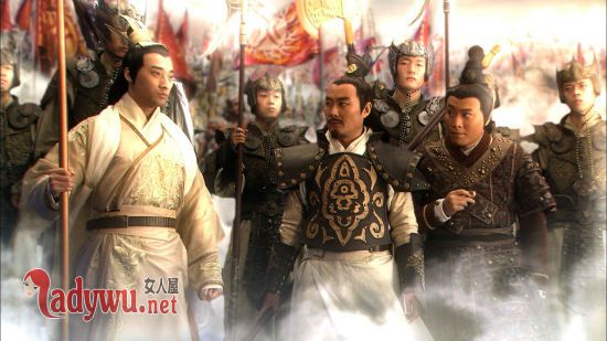 天空上出现6个天兵天将