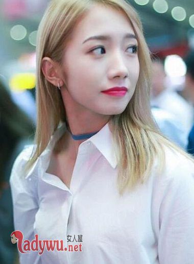 孟美岐同款衬衫穿搭超性感