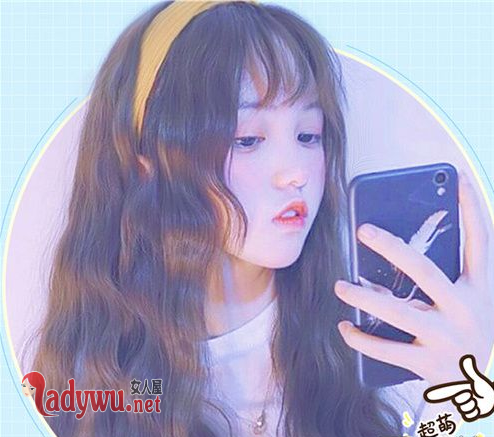 冬天长发烫什么造型好看