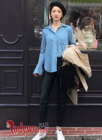 皮裤搭配什么衣服好看