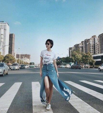 张俪同款私服性感时尚