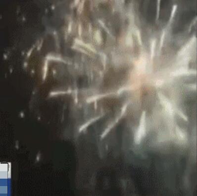 放烟花庆祝考7分