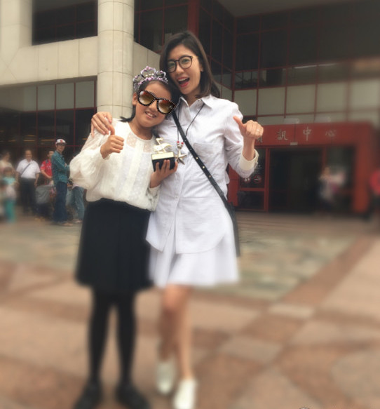 贾静雯大女儿怼网友