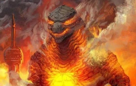 哥斯拉2为什么变红了