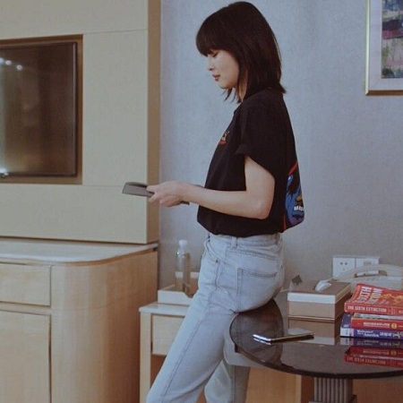 带着爸爸去留学林飒服装穿搭