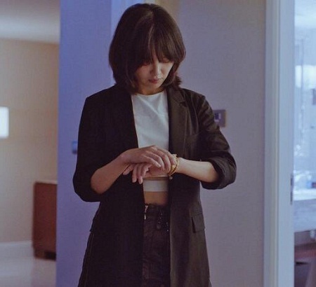带着爸爸去留学林飒服装穿搭