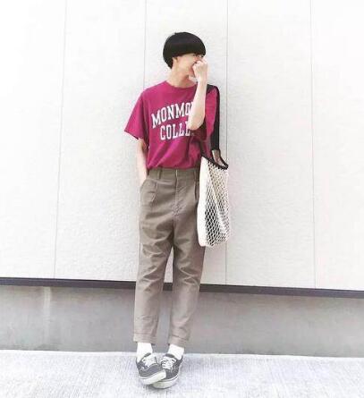 短发女生帅气穿搭
