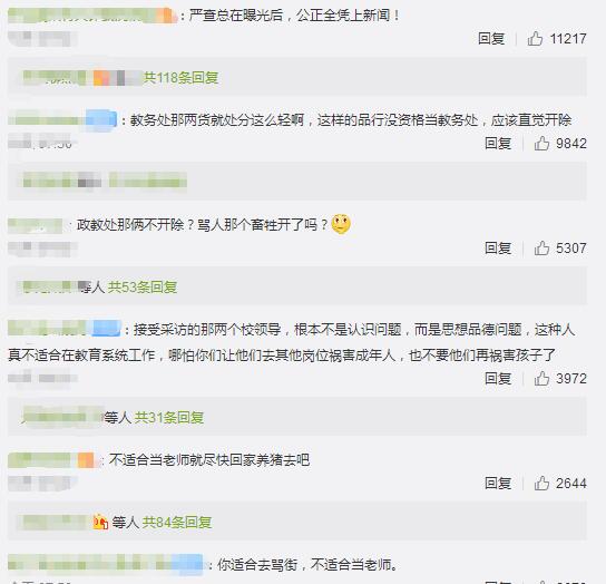 辱骂学生教师被追加处罚