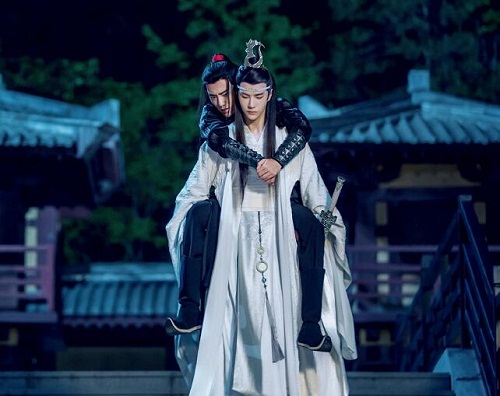 陈情令蓝忘机背魏无羡在哪集