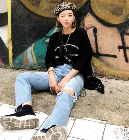 女初中学生时尚穿搭