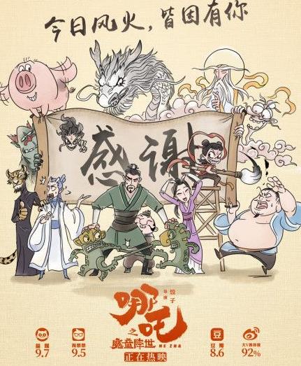 哪吒之魔童降世票房多少