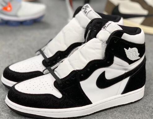 aj1熊猫真假对比