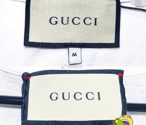 gucci短袖真假对比