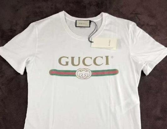 gucci短袖真假对比