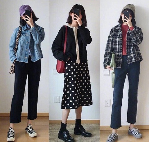 小个子秋冬混搭法
