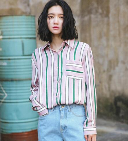 适合微胖女生穿的衬衫