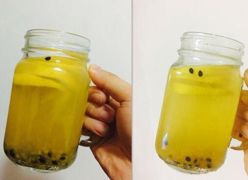 柠檬百香果真的会白吗