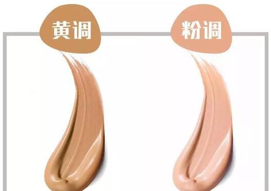 粉底液冷调和暖调区别