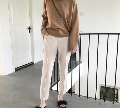 烟管裤是什么样子的