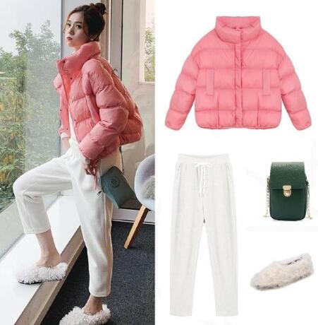 小个子冬装棉服的6种穿搭