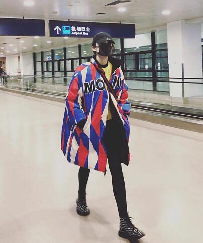 娜扎彩色棉服什么牌子的