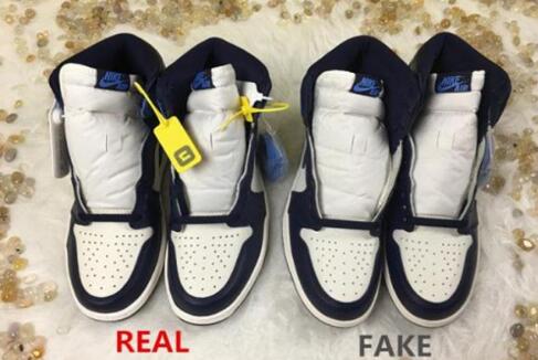 aj1黑曜石怎么辨别真假