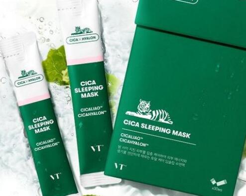 vt老虎睡眠面膜使用方法