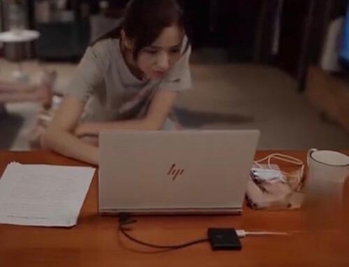 完美关系江达琳电脑什么牌子