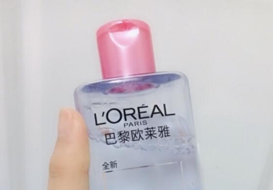 欧莱雅卸妆水怎么打开