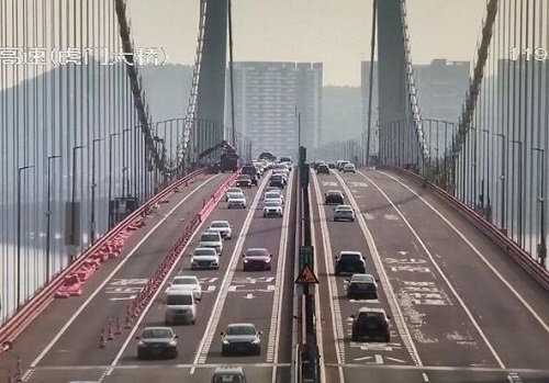 虎门大桥仍振动