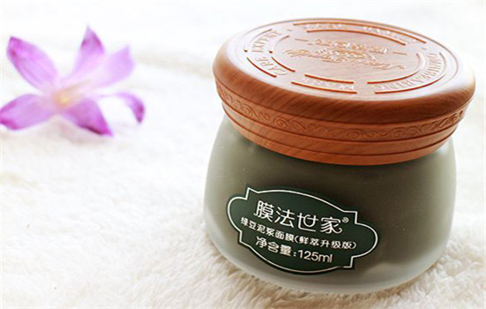膜法世家绿豆泥浆面膜功效