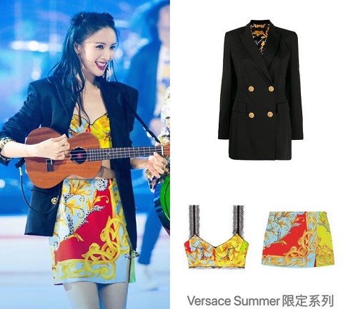 乘风破浪的姐姐四公金晨服装品牌