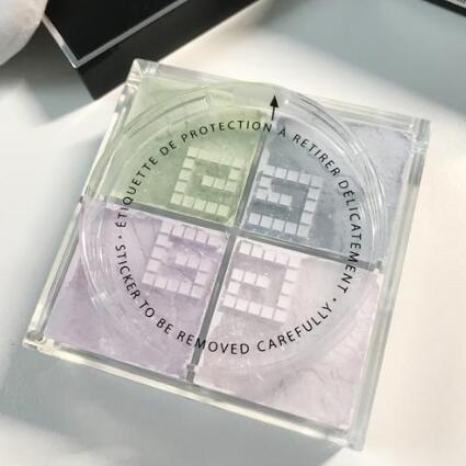 四宫格散粉怎么取粉