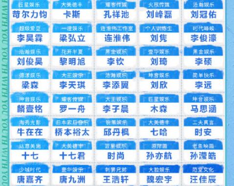 青春有你3选手名单公布