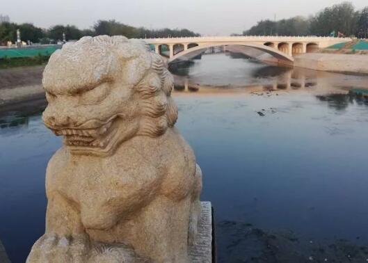 桥上为什么放狮子