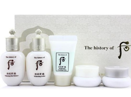 后雪美白5件套使用顺序